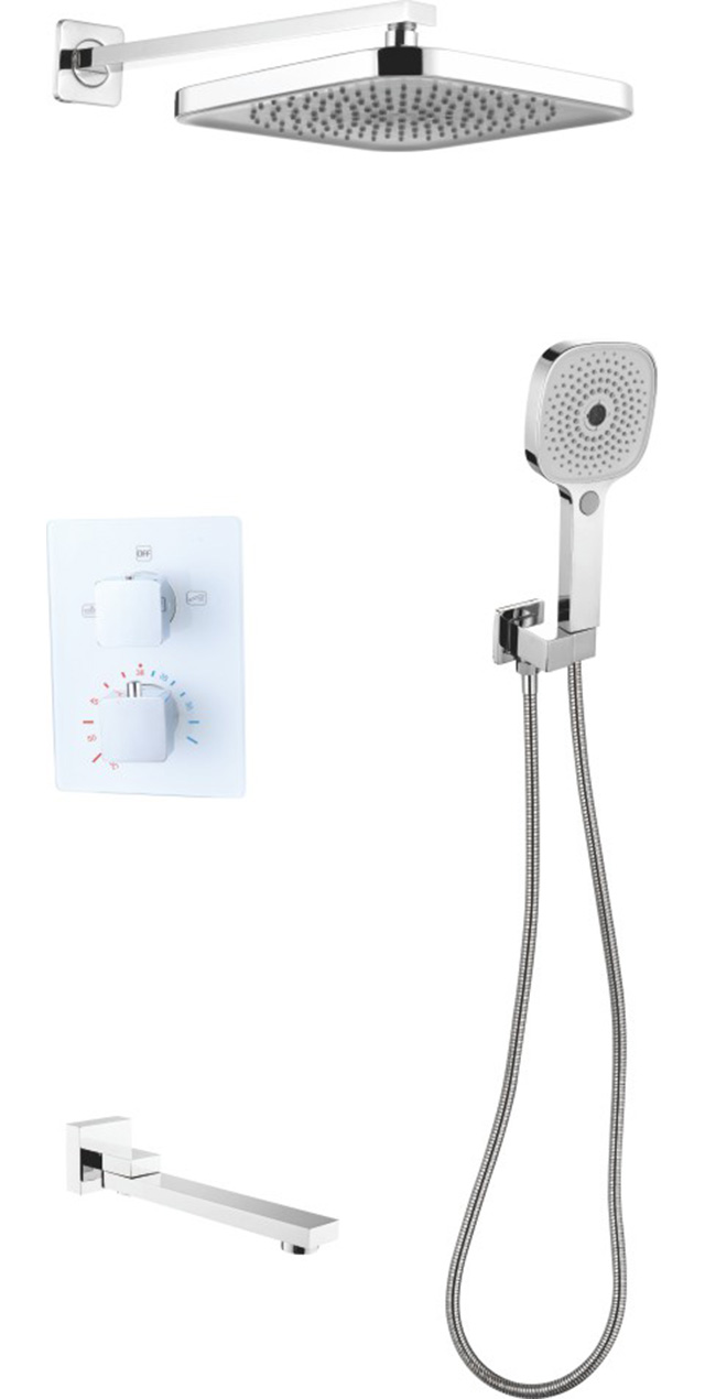 Three function constant temperature shower set