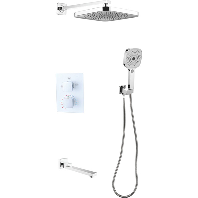 Three function constant temperature shower set