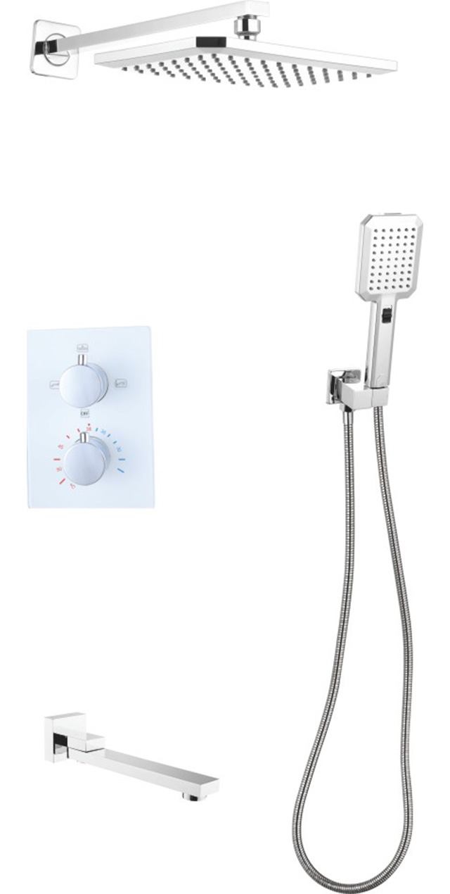 Three function constant temperature shower set