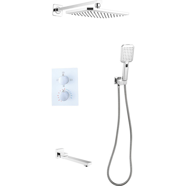 Three function constant temperature shower set