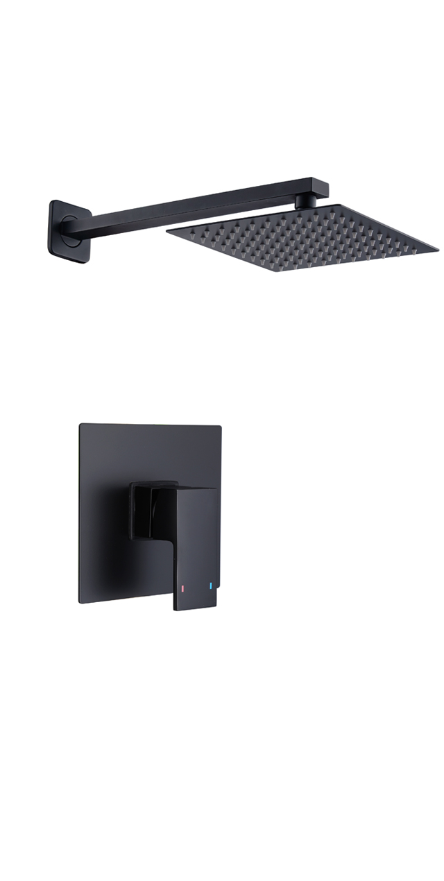 Single function shower set