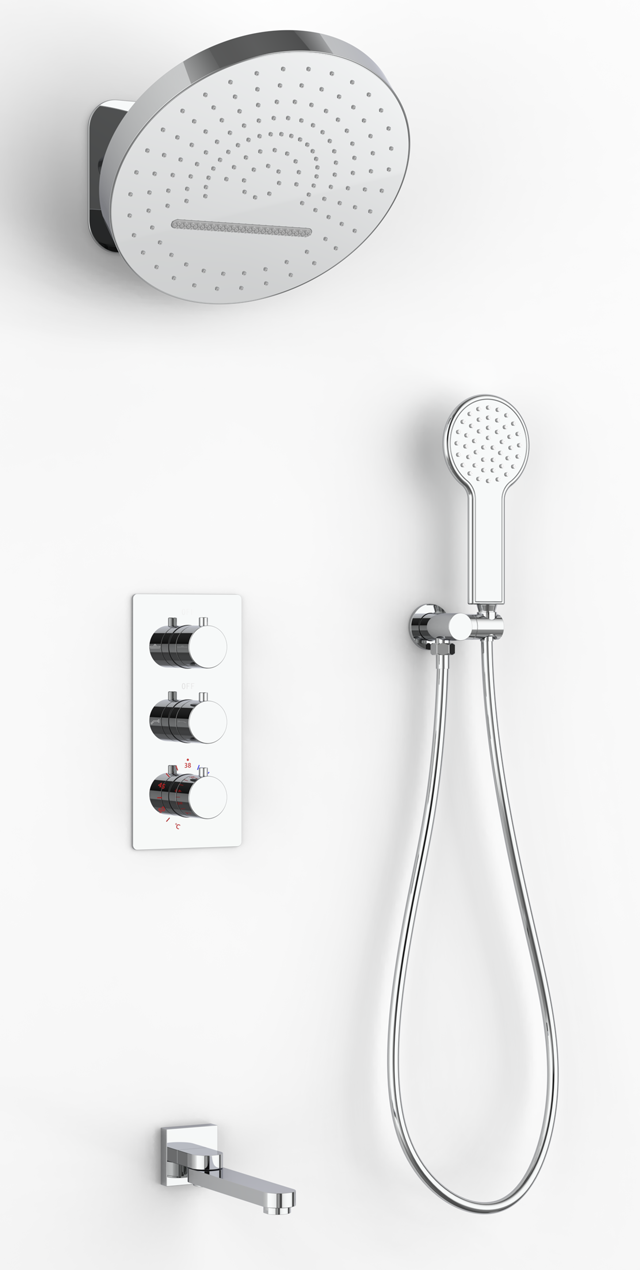 Four function shower set