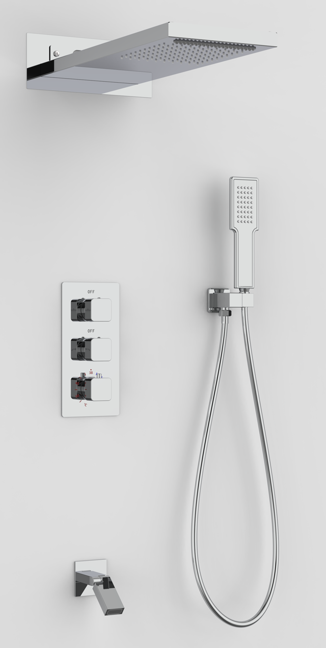 Four function shower set