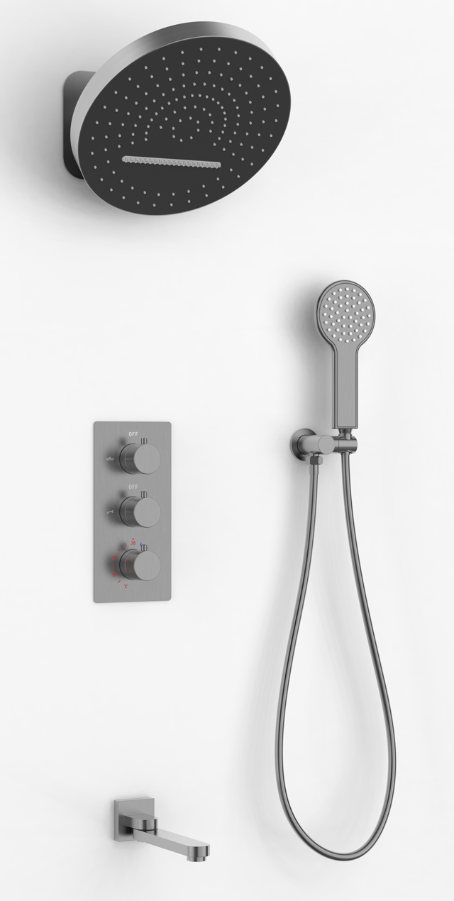 Four function shower set